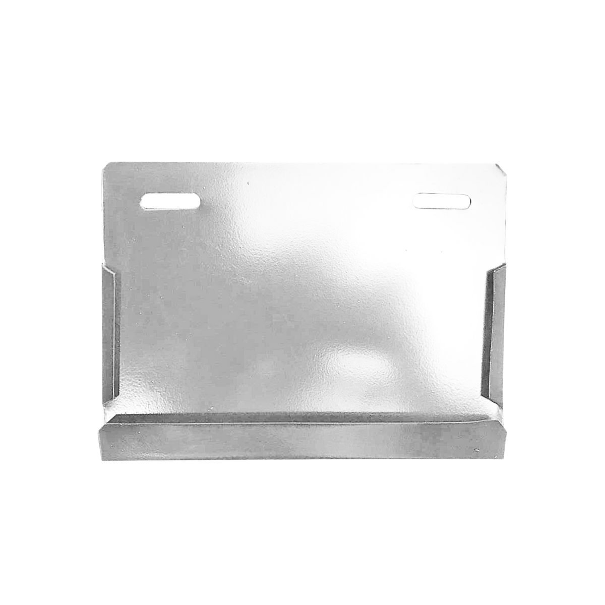 PORTAPLACA METALICO UNIVERSAL CROMADO TIPO ESPEJO