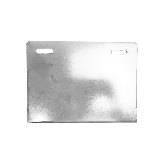 PORTAPLACA METALICO UNIVERSAL CROMADO TIPO ESPEJO