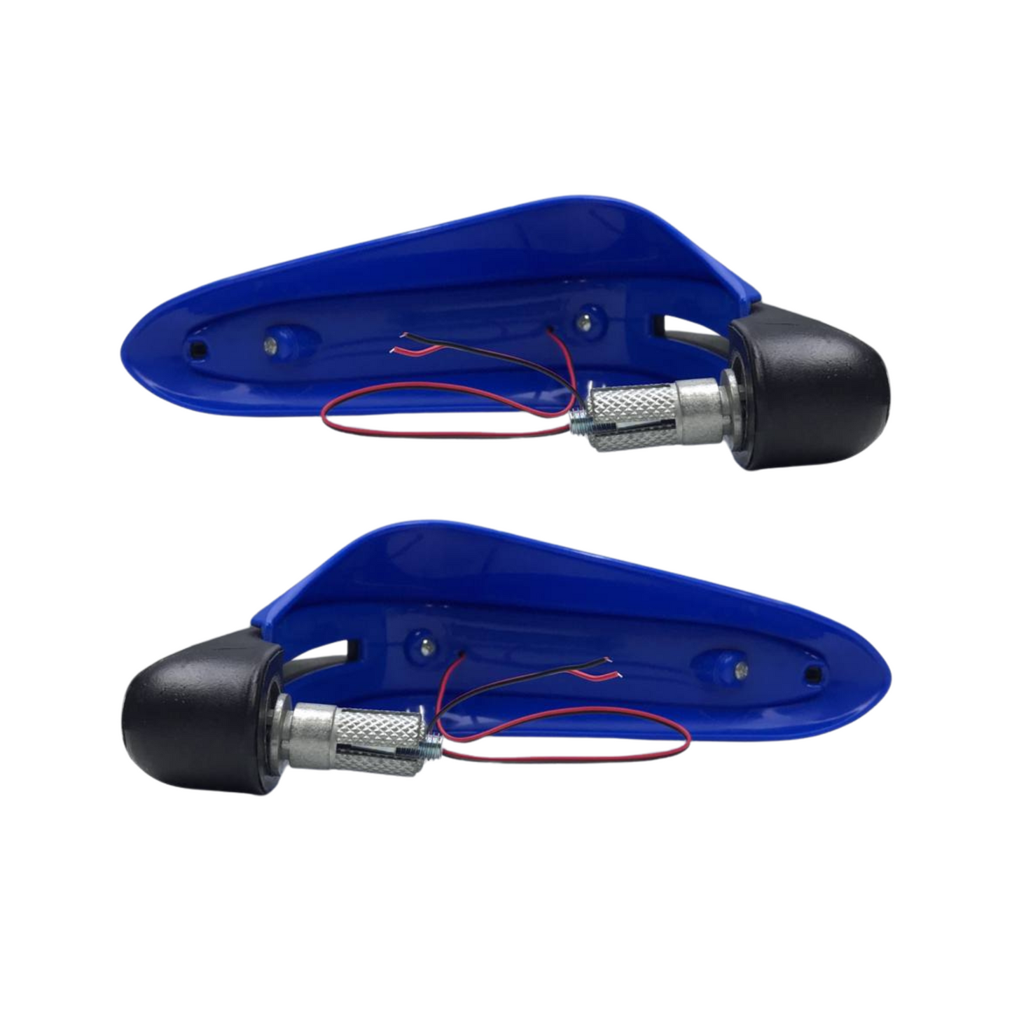 PROTECTORES DE LEVAS AZUL CON LUZ BLANCA