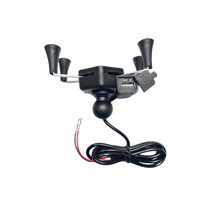 PORTACELULAR TIPO ARAÑA CON USB UNIVERSAL
