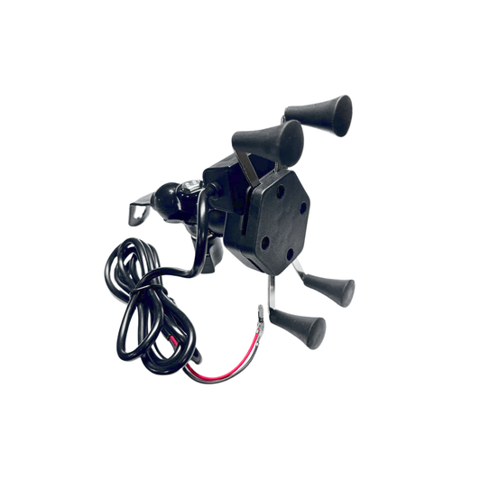 PORTACELULAR TIPO ARAÑA CON USB UNIVERSAL