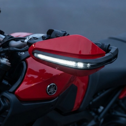 PROTECTORES DE LEVA CON LUCES SECUENCIALES DE CRUCE