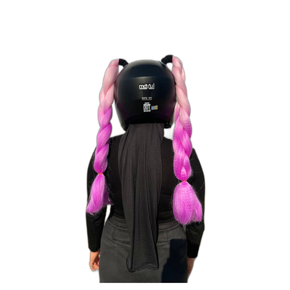 TRENZA DE COLORES PARA CASCO (PAR)