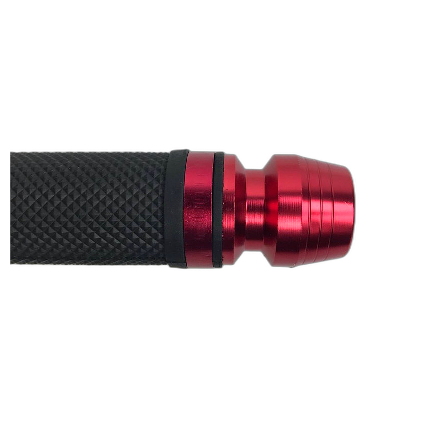 PUÑO DE ALUMINIO COMPLETO TOPE ROJO