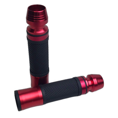 PUÑO DE ALUMINIO COMPLETO TOPE ROJO
