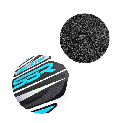 ROTULADO MOTO BERA SBR LIJA CON TURQUESA TORNASOL