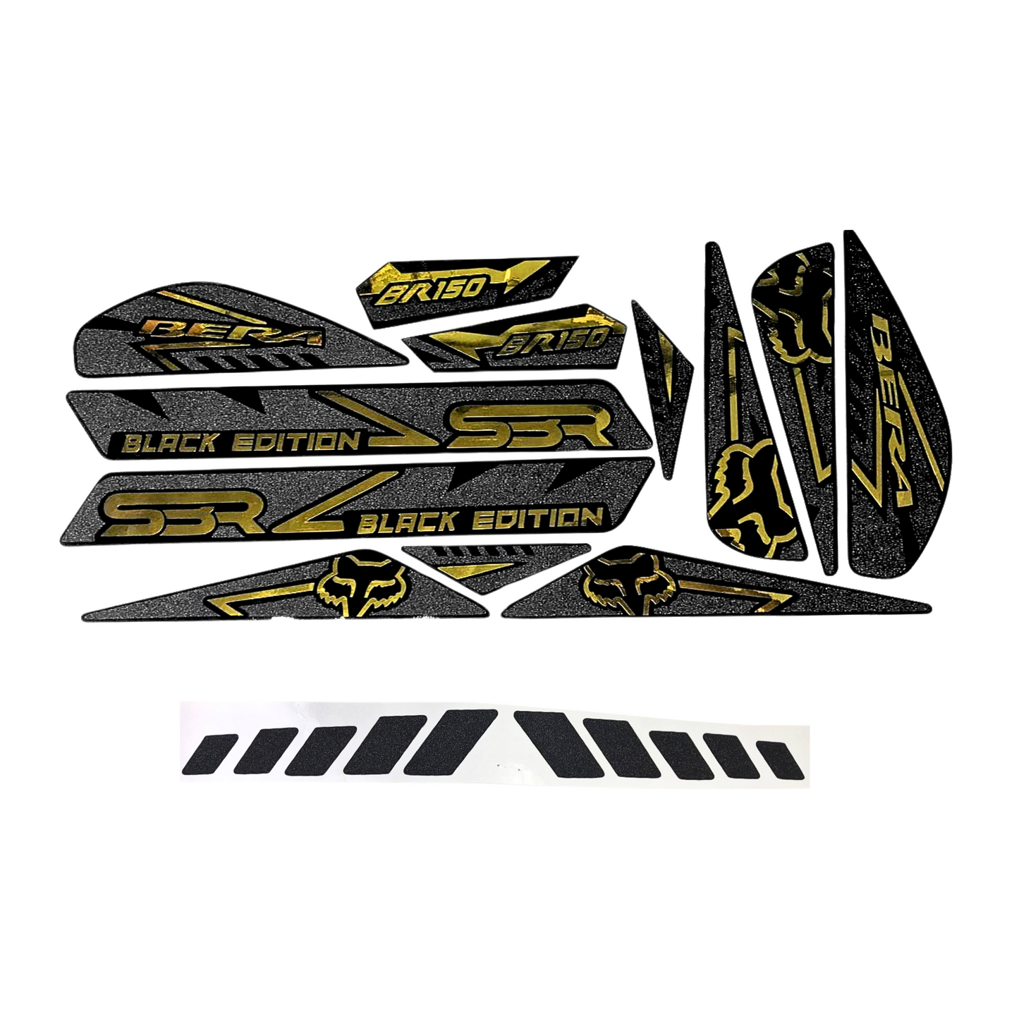 ROTULADO MOTO BERA SBR DORADO FOX