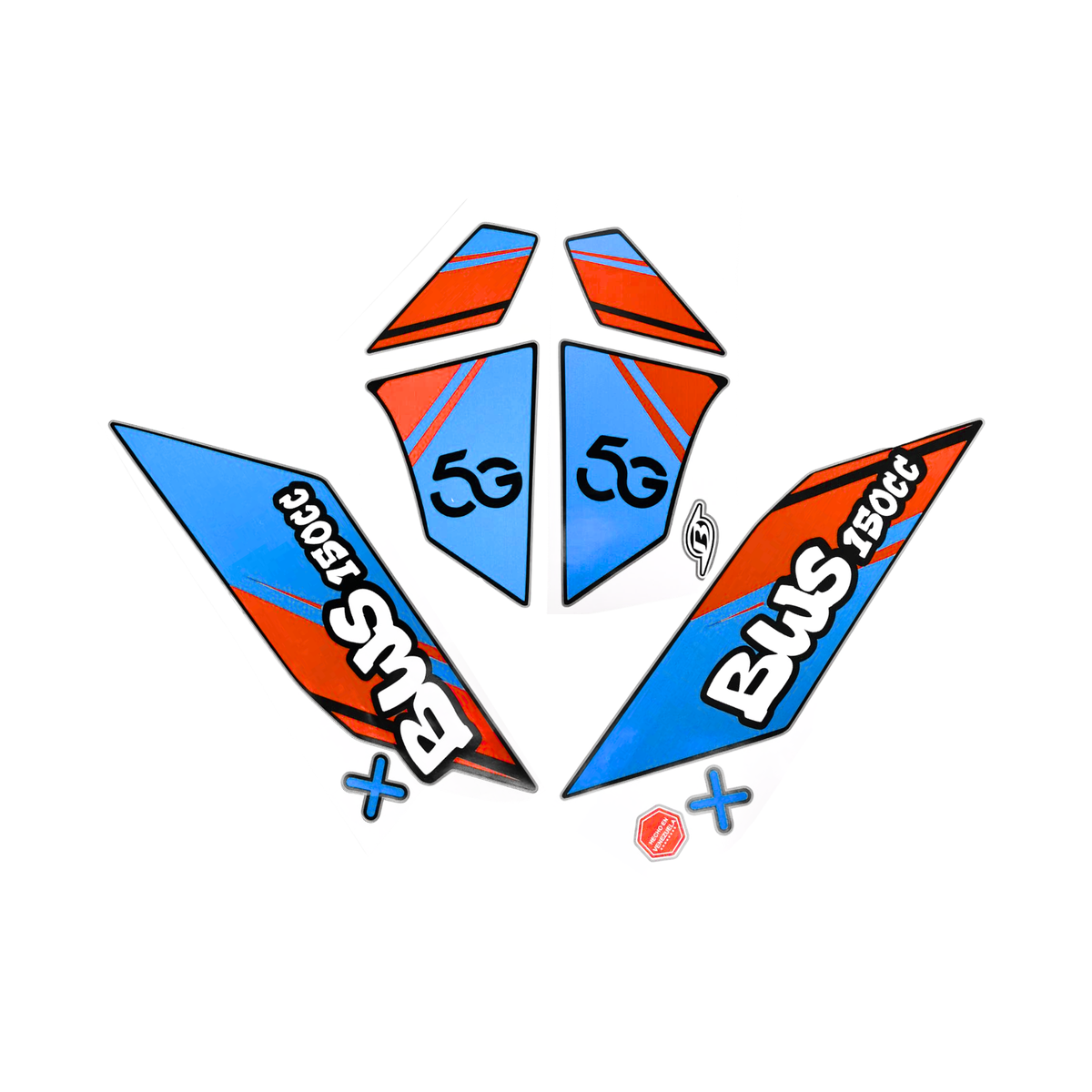 ROTULADO BERA BWS 5G AZUL BRILLANTE