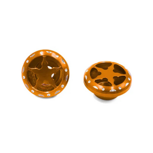 SLIDER PLANO TIPO ESTRELLA NARANJA