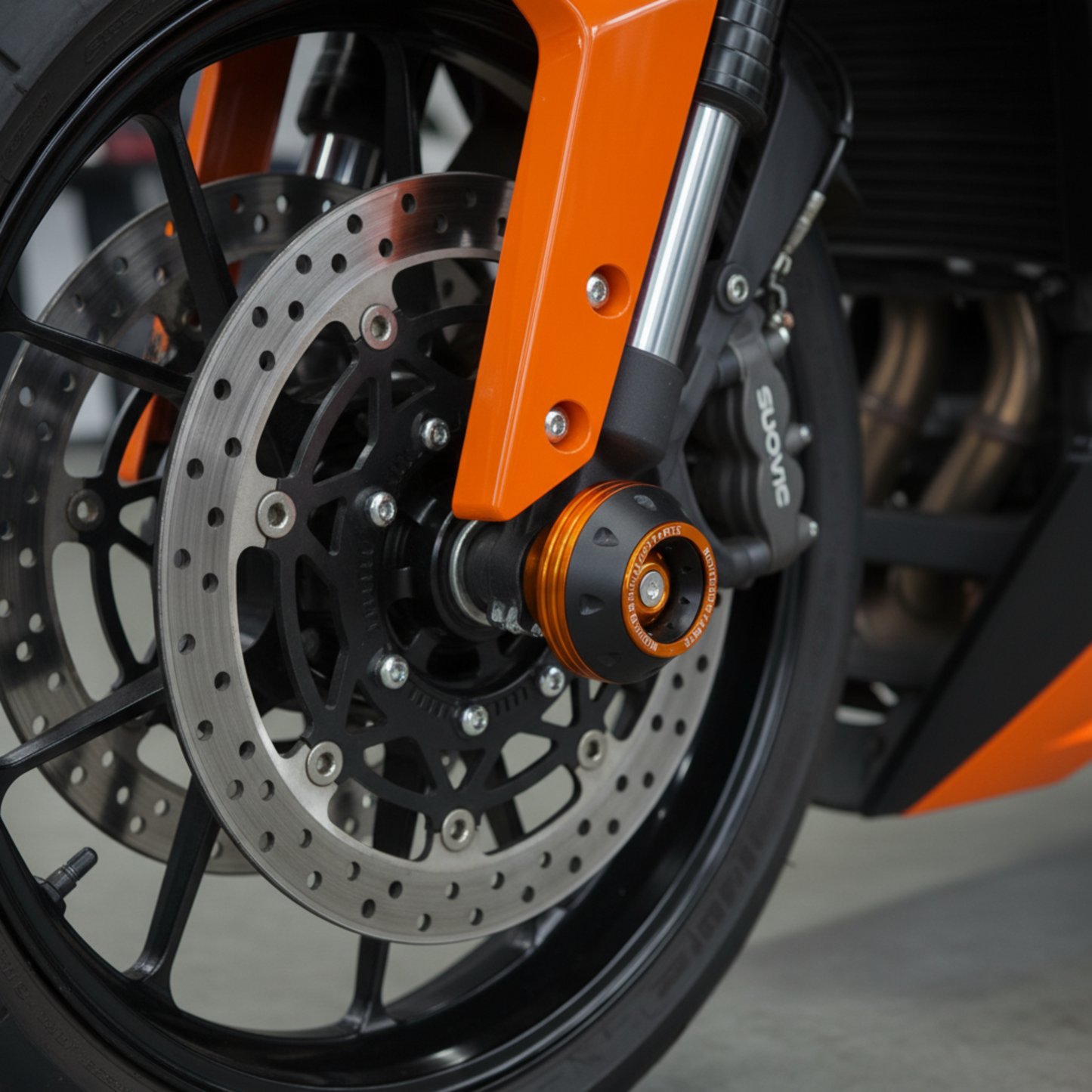 SLIDER TIPO COPA GRANDE NARANJA