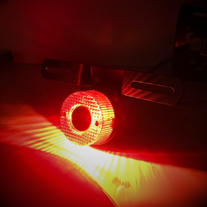 STOP ROJO LED UNIVERSAL REDONDO ARO