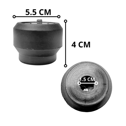 TOPE PARA DEFENSA CON TAPA EN ALUMINIO - DIFERENTES MODELOS