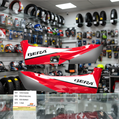 SPOILER NEW RUNNER 2014 ROJO BERA (TAPAS LATERALES DEL PISO) ORIGINAL