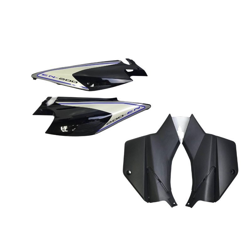 TAPAS TRASERAS TX 200 AZUL (COMPLETAS)
