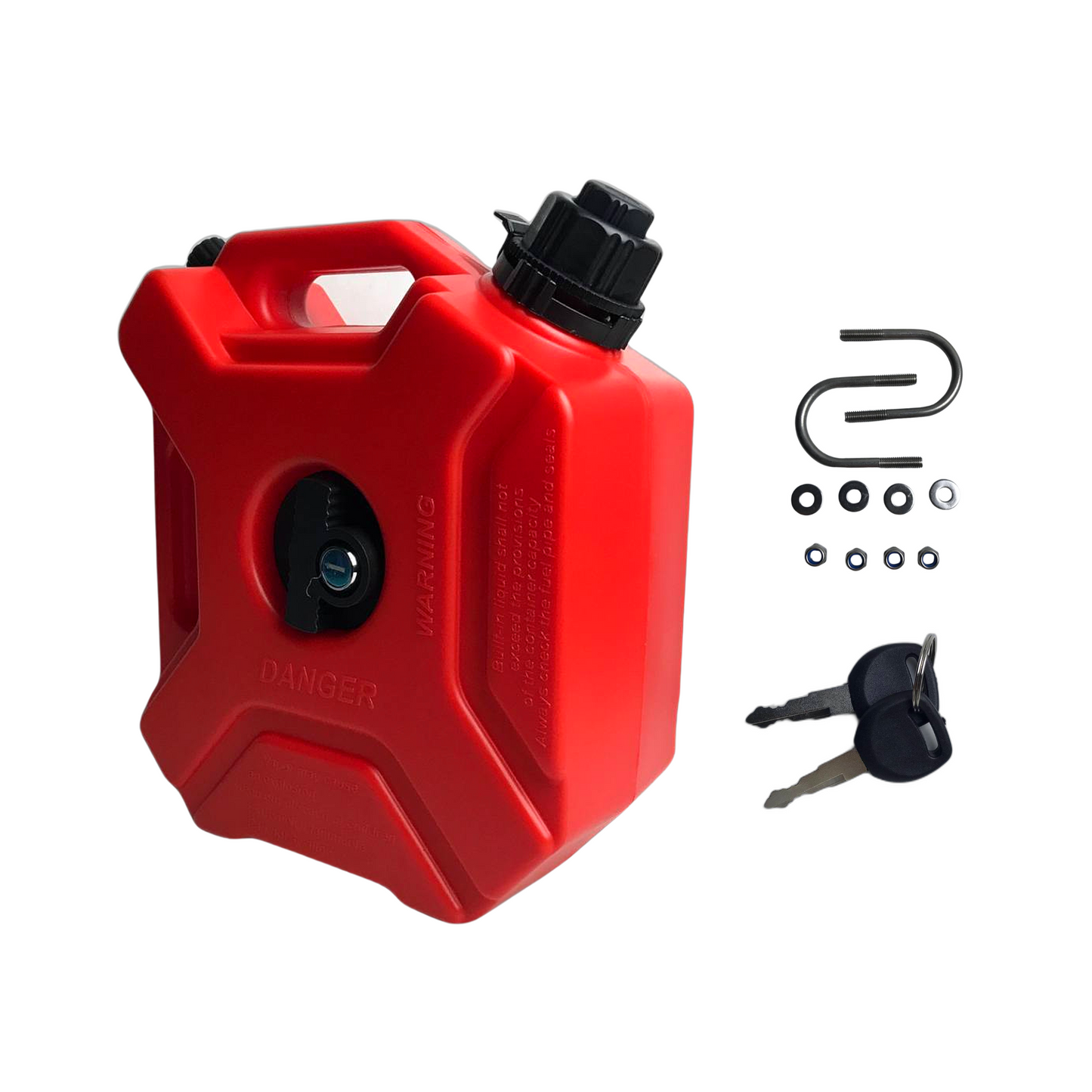 TANQUE BIDON PIMPINA AUXILIAR  5 LITROS CON BASE Y LLAVE