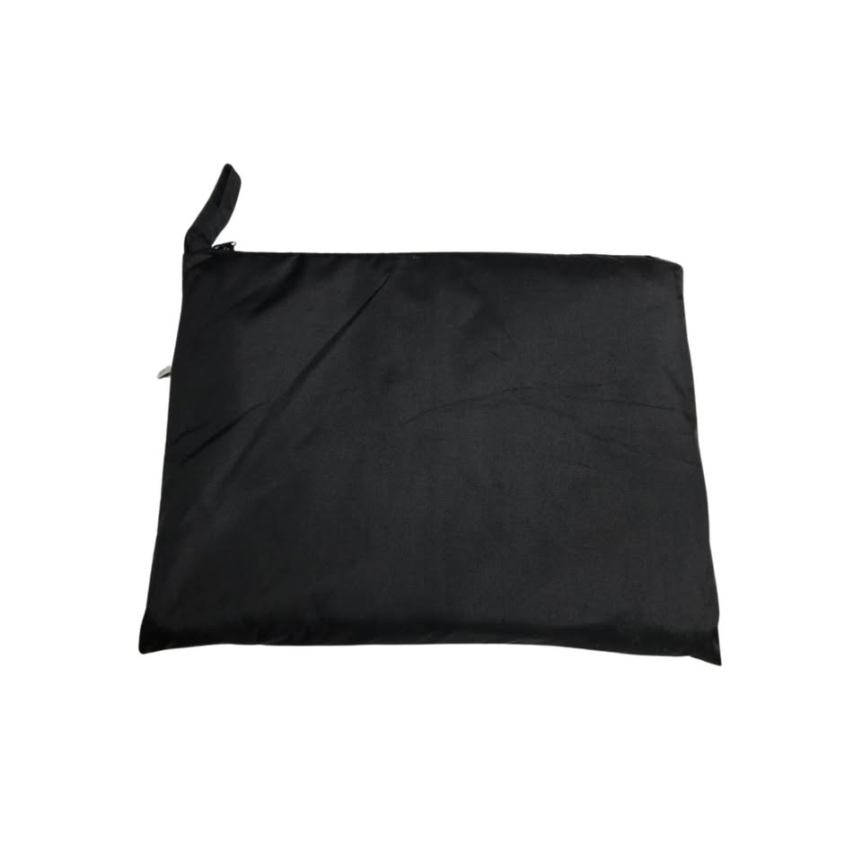 TRAJE IMPERMEABLE NEGRO TALLA L EDGE CON BOLSO