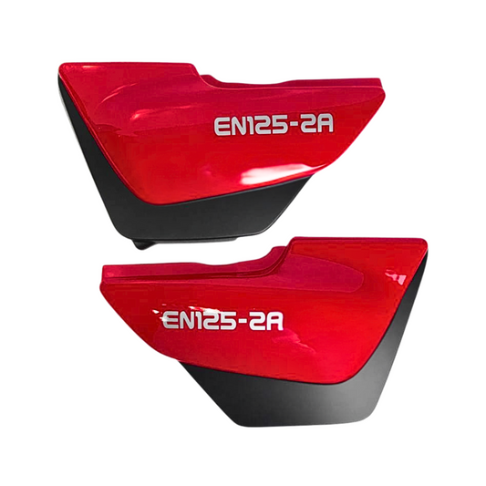 TAPAS LATERALES SUZUKI EN-125 ROJO