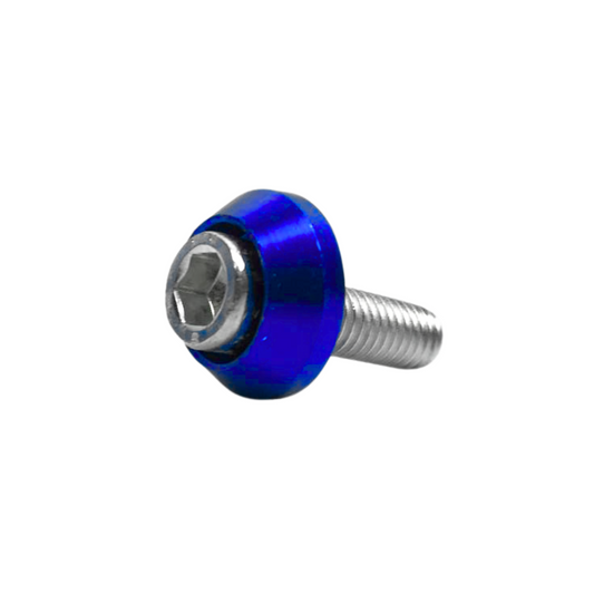 TORNILLOS DECORATIVOS REDONDO AZUL LISO