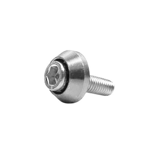 TORNILLOS DECORATIVOS REDONDO PLATEADO LISO