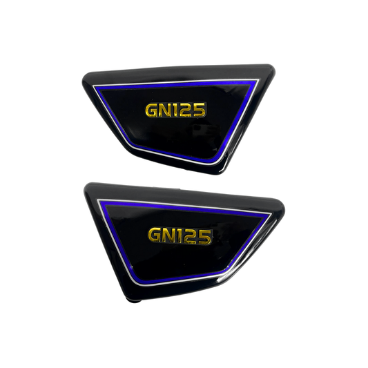 TAPAS LATERALES GN125 NEGRO
