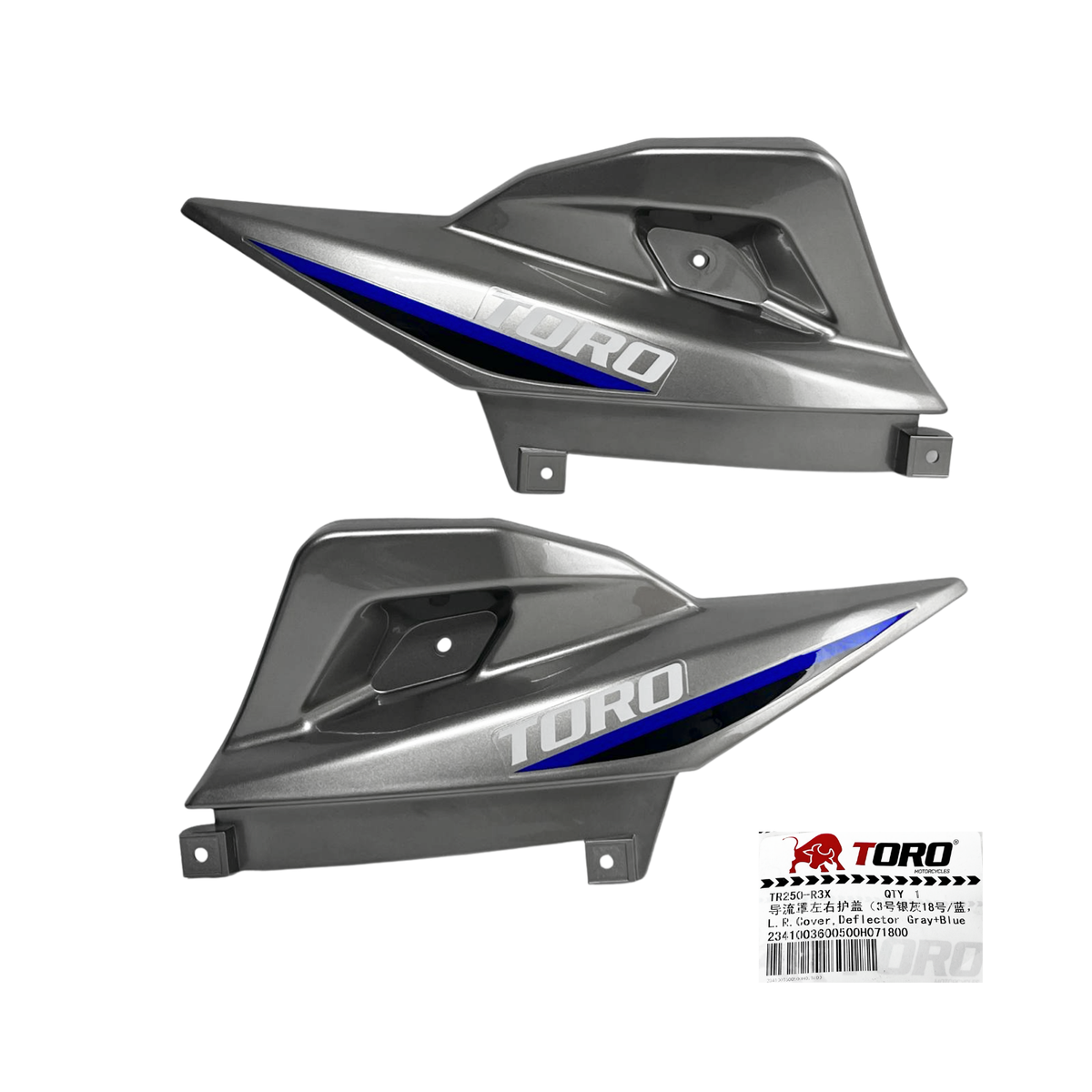TAPA DECORATIVA CARETA TORO R3X 2025