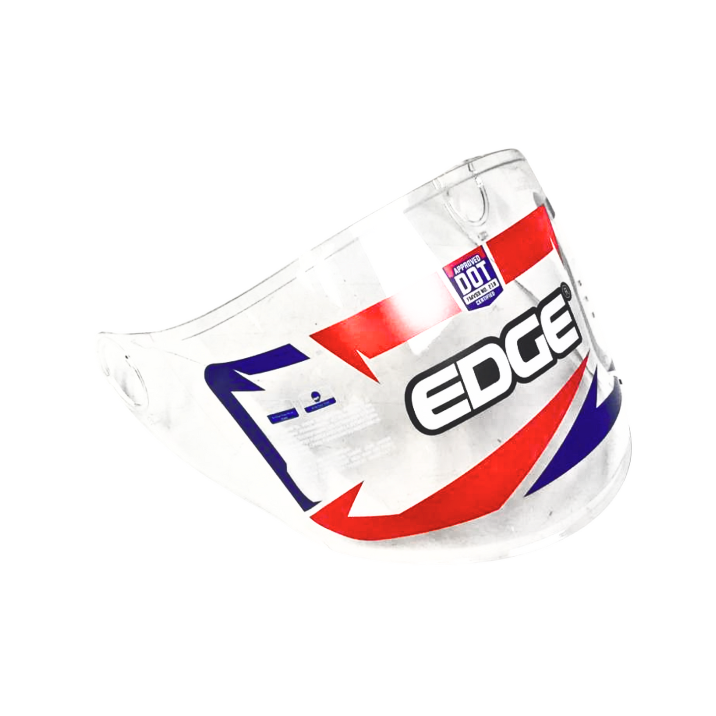VISOR CASCO SEMI INTEGRAL JAGUAR TRANSPARENTE EDGE