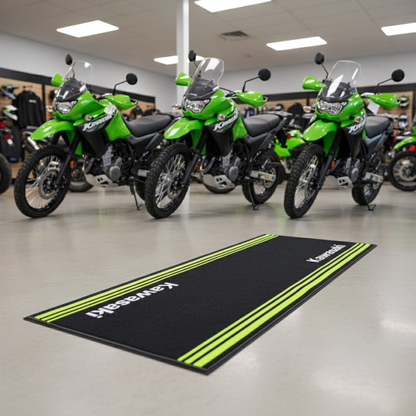 ALFOMBRAS PARA MOTOS EXHIBICION KAWASAKI