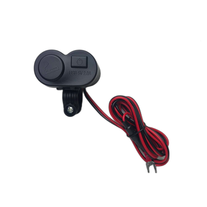 CARGADOR USB CON ENCENDEDOR DE CIGARRO