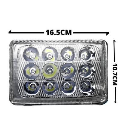 PANTALLA FARO 12 LED JAGUAR