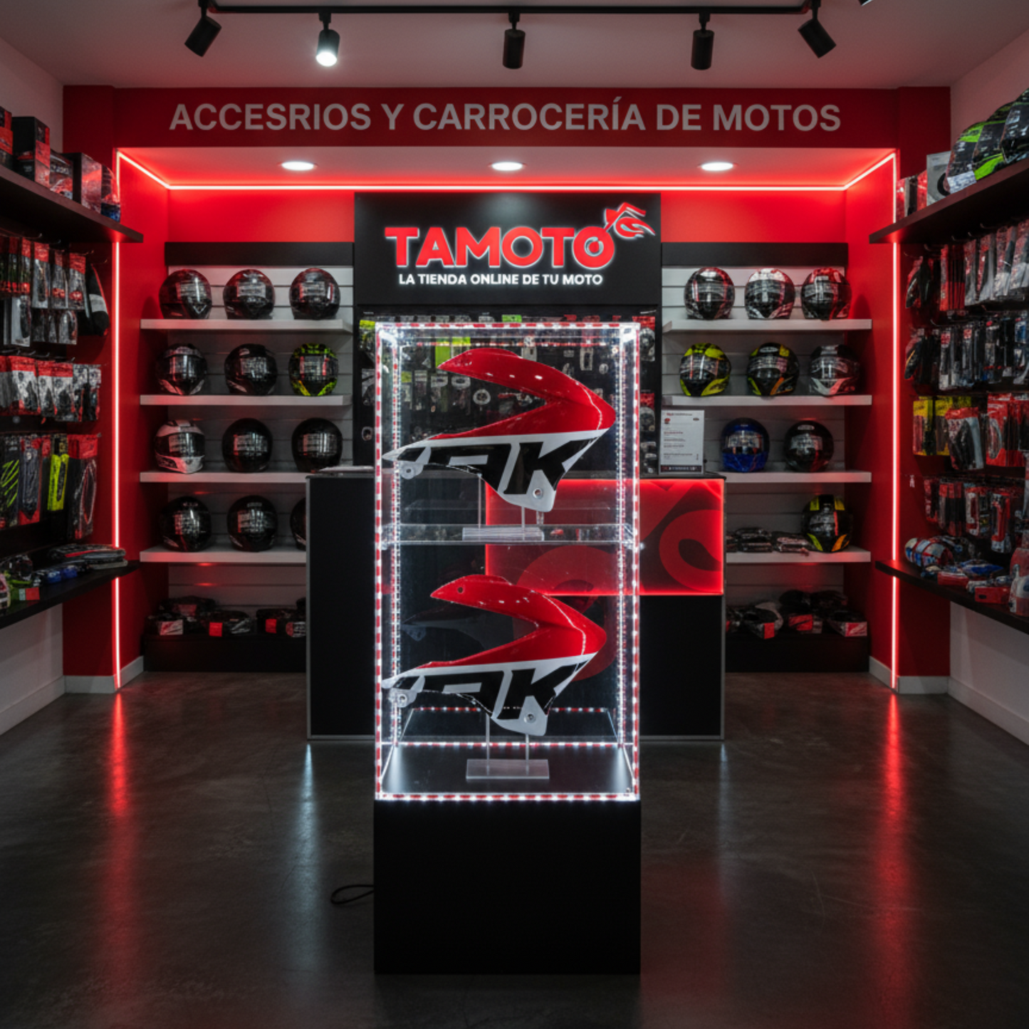 TAPAS LATERALES KAVAK BLANCO ROJO